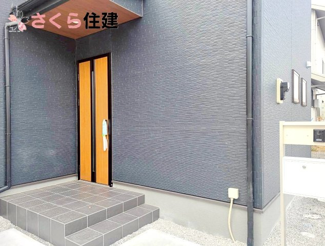 リーブルガーデン宇都宮細谷第7　1号棟の玄関|モニター付きインターフォンで来客の際も顔が確認できて安心です◎