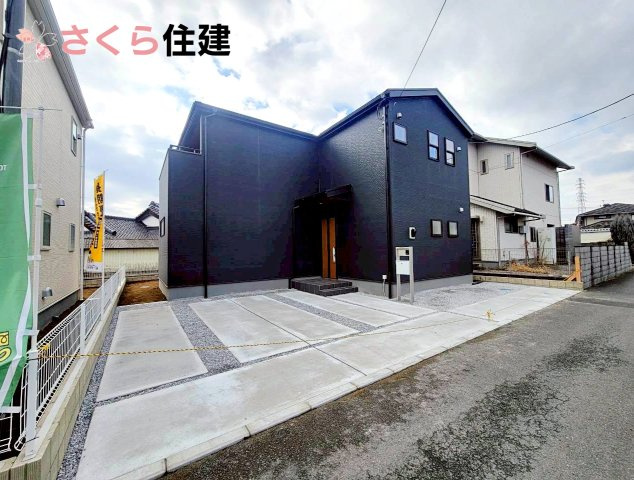 リーブルガーデン宇都宮細谷第7　1号棟の駐車場|駐車場は最大3台駐車が可能です