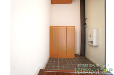 【玄関】 | アルカディア鶴里【名古屋市賃貸・RC造】 | シューズボックス付き玄関