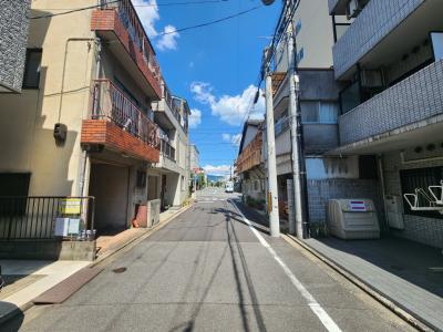 レジデンスじゅらくの地図|前面道路