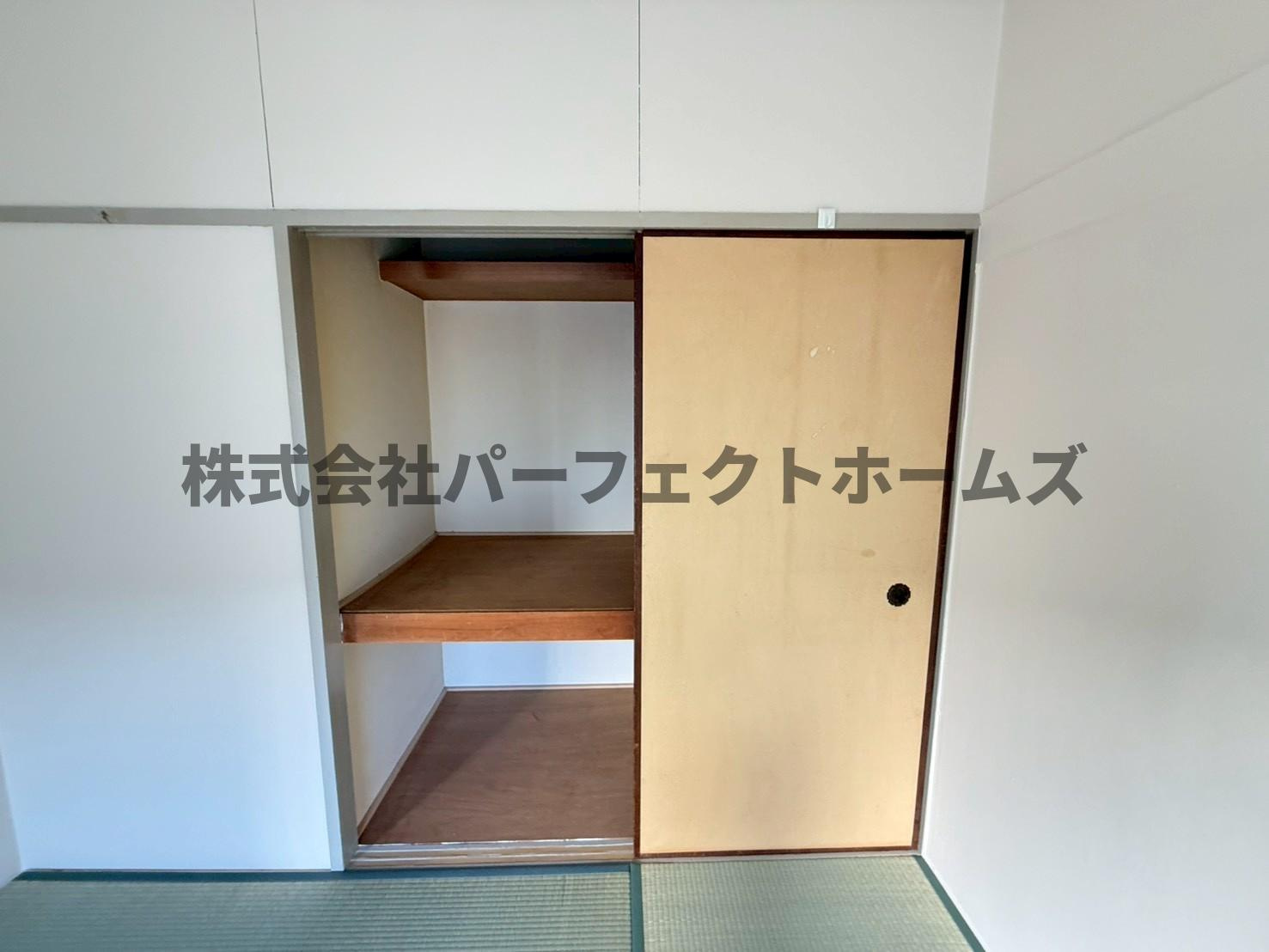 枚方ハイツ3号棟の収納|十分な収納スペースがあります