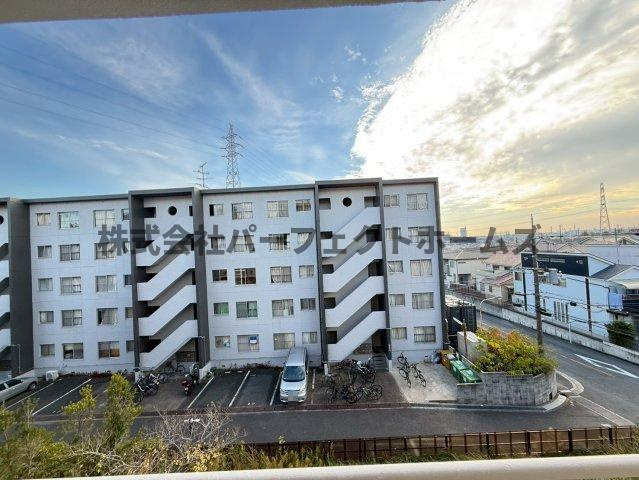 枚方ハイツ3号棟の展望
