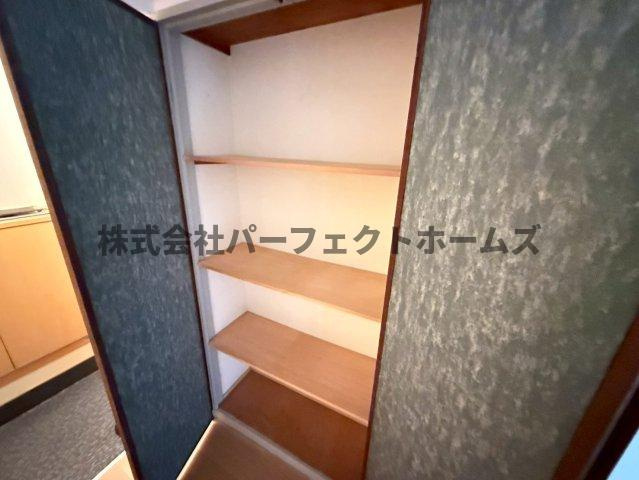 枚方ハイツ3号棟の収納|十分な収納スペースがあります