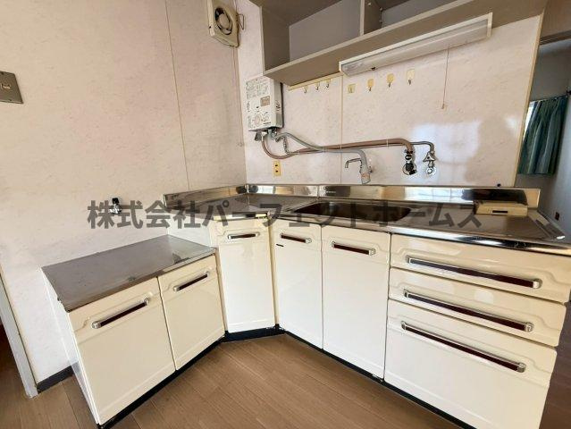 枚方ハイツ3号棟のキッチン|キッチンでお料理をお楽しみください