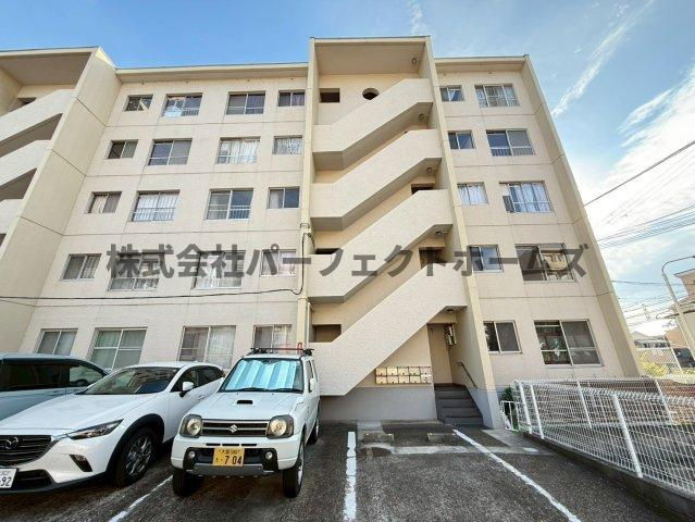 枚方ハイツ3号棟の外観|外観です