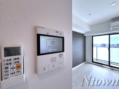 【セキュリティ】 | プライマル名古屋今池 | モニター付きインターホンです