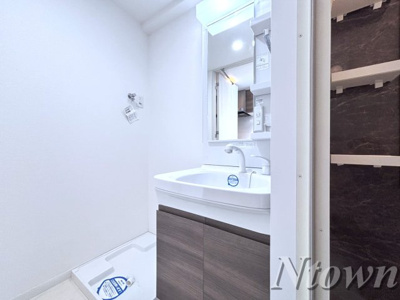 【独立洗面台】 | プライマル名古屋今池 | 使いやすい独立洗面台です