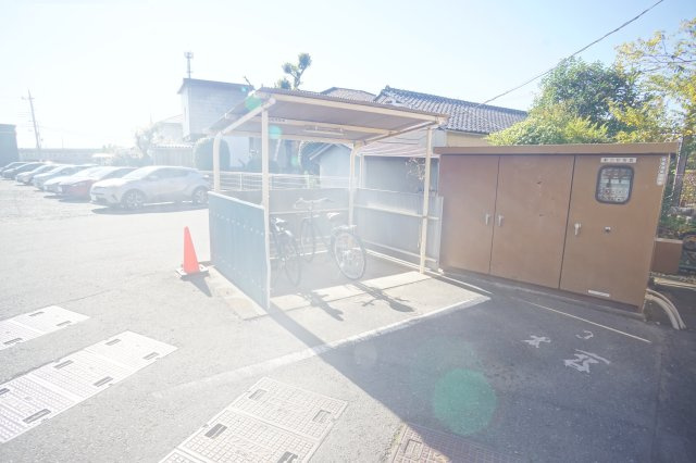 レジデンス前橋のその他共用部分|屋根付き駐輪場