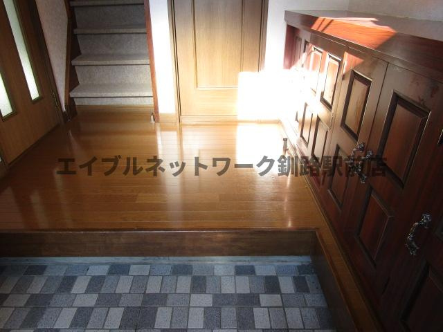 興津2丁目1-6借家の玄関