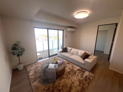 【居間・リビング】 | ハイグレードマンション/ザ・グレース翠町