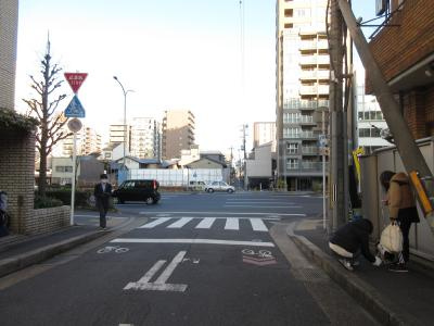 グレースヨシダの地図|前面道路