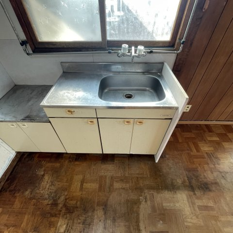 山谷マンションのキッチン