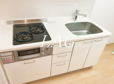 【キッチン】 | ダイヤモンドフラッツⅡ | キッチンです。