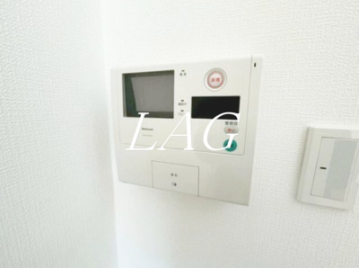 【設備】 | ポッドクレスト荏原 | モニター付きインターホンです。