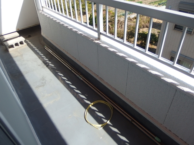 メゾンドゥ田園Ｂのバルコニー