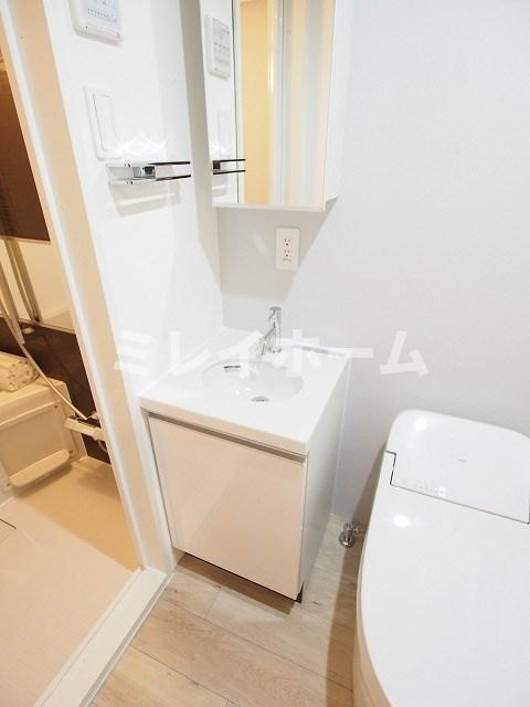 チャルテ馬込の洗面所