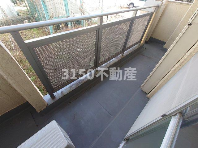 加藤ビルのバルコニー