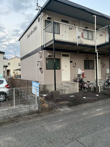 岐阜県名務原市1棟アパートの外観