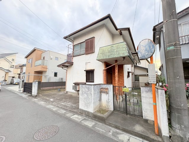 鶴ヶ島市中新田　建築条件なし売地　東武越生線『一本松駅』徒歩6分　【新町小学区】の外観