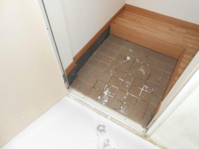 ドミール晴の玄関