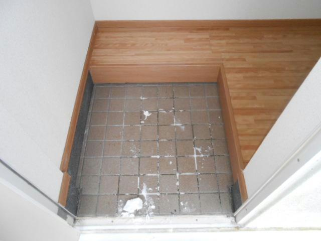 ドミール晴の玄関