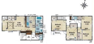 【外観】 | 鶴ヶ島市鶴ヶ丘　新築分譲　「鶴ヶ島駅」徒歩15分　敷地26坪　【第二小学区】