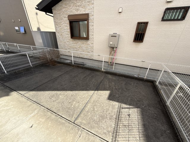 アムールエバーハイツのバルコニー