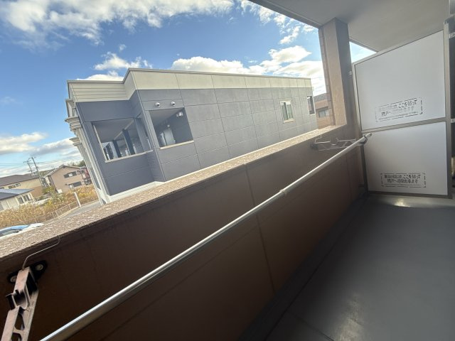 ルナフィットのバルコニー