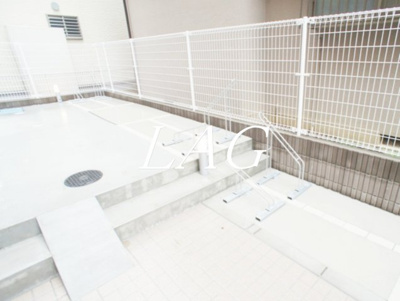 【その他共用部分】 | リブリ・OGW蕨 Ⅱ | 駐輪場です。