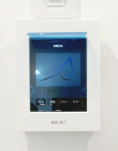 ＮＩＣハイム石川台のセキュリティ|モニター付きインターホンです。