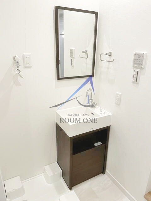ＮＩＣハイム石川台の洗面所|洗面台です。