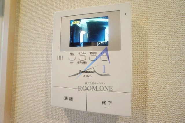 スマートコンパクト溝の口のセキュリティ|モニター付きインターホンです。