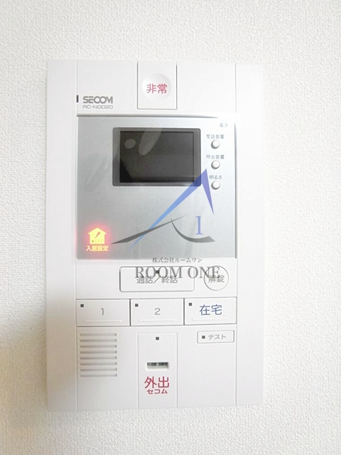 リブリ・カーサ品川南のセキュリティ|モニター付きインターホンです。