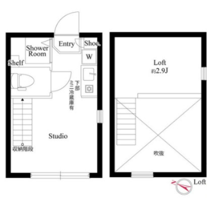 【間取り】 | ハーモニーテラス北小岩XⅢ