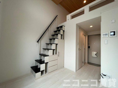 【居間・リビング】 | ハーモニーテラス北小岩XⅢ | 別号室イメージの為、現状を優先致します。