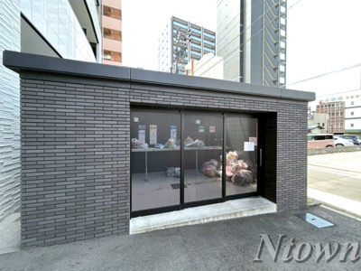 【その他共用部分】 | S-RESIDENCE今池駅前 | ゴミ捨て場です