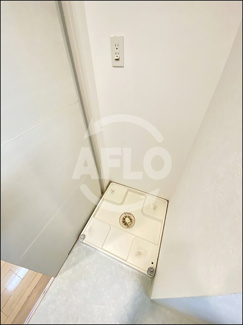 【設備】 | クラウンハイム北心斎橋フラワーコート | クラウンハイム北心斎橋フラワーコート　室内洗濯機置き場