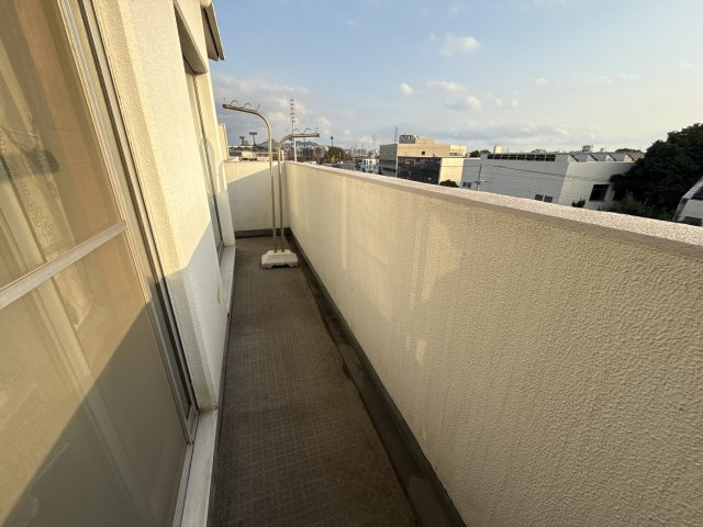 ラブリー姫路手柄山のバルコニー