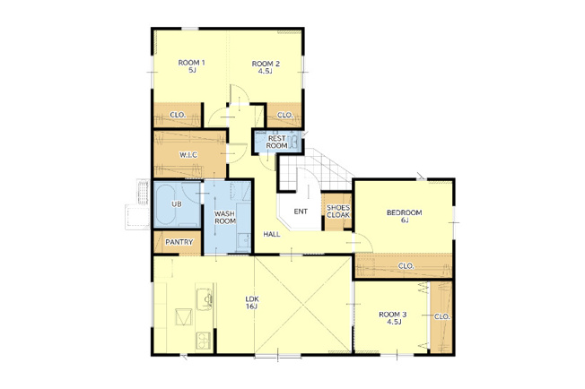 【間取り】 | 松崎町戸建て2