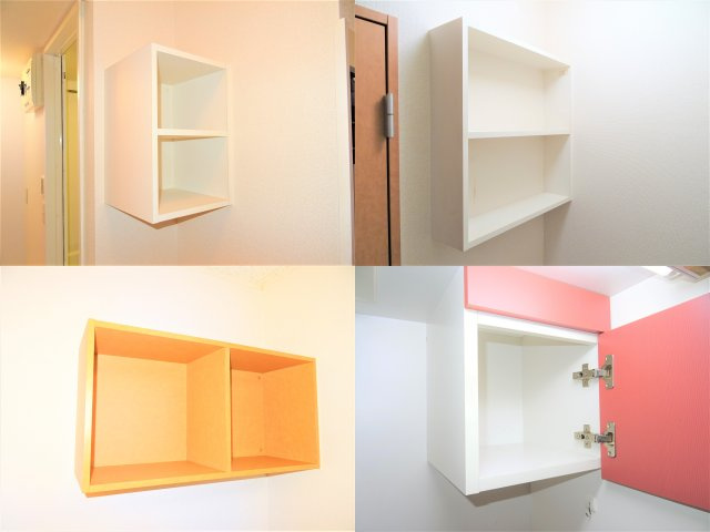 アネシスの収納|各所棚付きで便利ですね♪