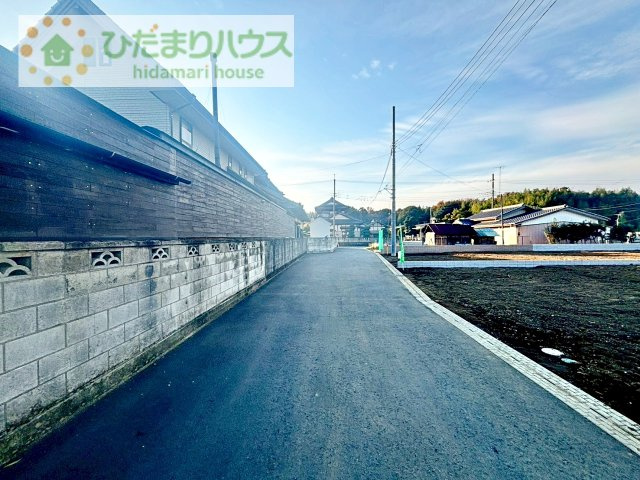 【前面道路含む現地写真】 | つくば市高野3期　新築戸建　1号棟 | 11月24日撮影