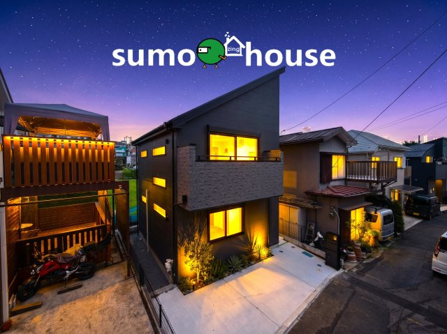 新築デザイナーズ分譲住宅限定1棟　開放的なシーリングファンのある家　～東有馬2丁目～の外観|外観は落ち着いています