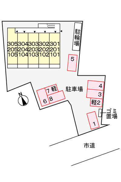Ｔｅａ　Ｔｒｅｅの駐車場|駐車場