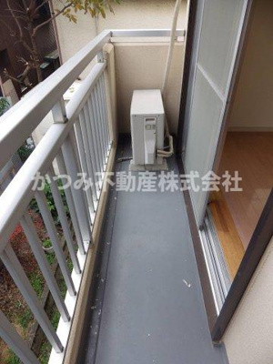 【バルコニー】 | コーポ富士美 | 他号室参考写真