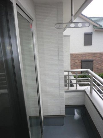 グロリエッテ上地Ａのバルコニー