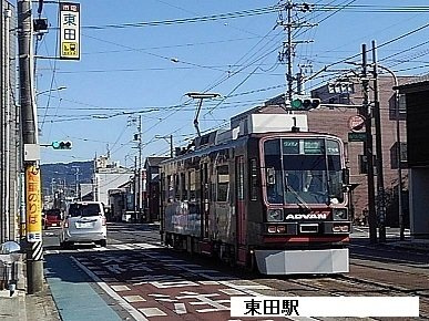 グロリエッテ上地Ａの周辺|東田駅まで450m