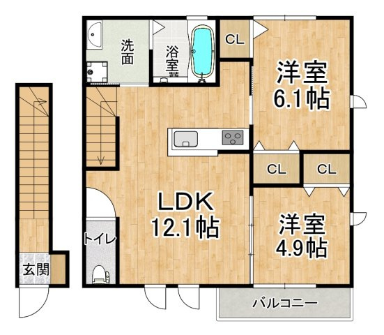 ルリアン和坂の間取り|※間取りが現況と異なる場合は現況を優先します※