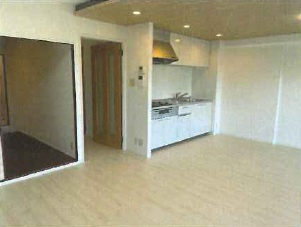 ネオコーポ明舞壱番館の居間・リビング