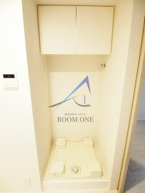 プライムメゾン両国の設備|洗濯機置き場です。