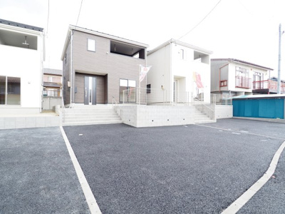 【駐車場】 | Cradle garden　郡山市日和田町第23　2号棟 | ★内覧予約で新米４kg★